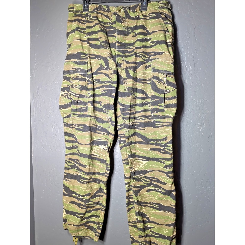 Propper Tactical Pants Waist Size 35-39 Camouflage Cargo Military Tiger Stripe